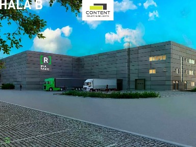Pronájem výrobní haly, prostoru 3500 m²