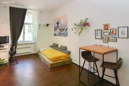 Pronájem bytu 2+kk 43 m² Ježkova, Praha - Žižkov