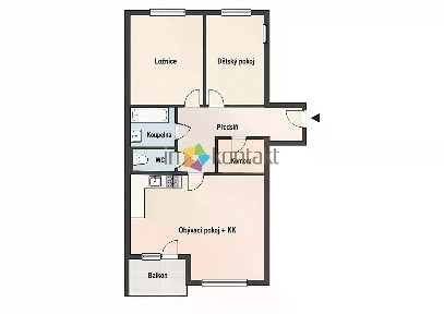 Pronájem bytu 3+kk 82 m² Dusíkova, Brno - Lesná