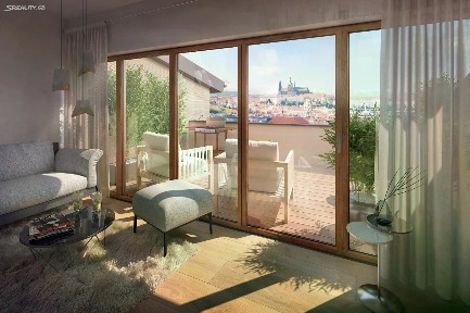Prodej bytu 2+kk 47 m² Na Plzeňce, Praha - Smíchov