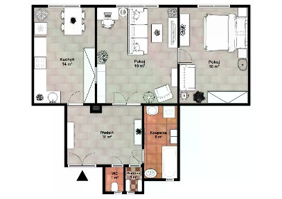 Prodej bytu 2+1 68 m² Na Rokytce, Praha - Libeň