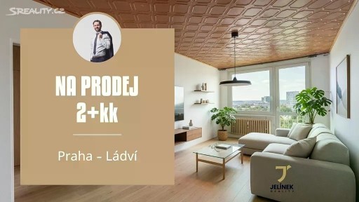 Prodej bytu 2+kk 48 m² Hlaváčova, Praha - Kobylisy
