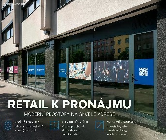 Pronájem obchodního prostoru 128 m² Na Pankráci, Praha - Nusle