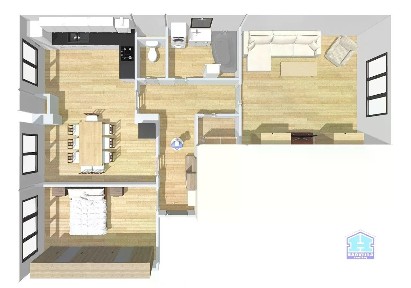 Prodej bytu 3+kk 65 m² Antonína Uxy, Plzeň - Jižní Předměstí
