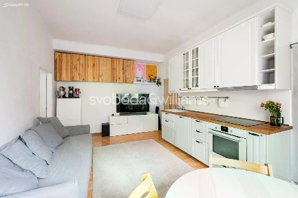 Prodej bytu 2+kk 48 m² U družstva Ideál, Praha - Nusle