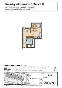 Prodej bytu 1+kk 29 m² Thomasova, Praha - Třebonice