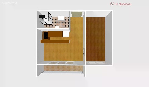 Pronájem bytu 2+kk 35 m² Bosonožská, Brno - Starý Lískovec