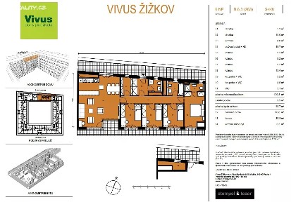 Prodej bytu 5+kk 120 m² Budovcova, Praha - Žižkov