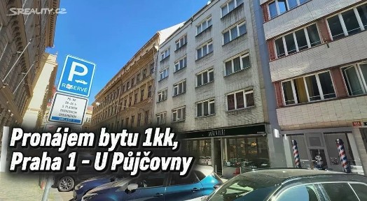 Pronájem bytu 1+kk 31 m² U Půjčovny, Praha - Nové Město