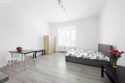 Pronájem bytu 1+kk 30 m² U skládky, Praha - Libeň