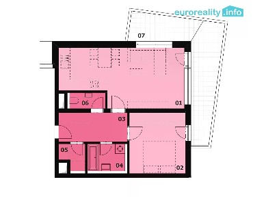 Prodej bytu 2+kk 3184 m² Sedlecká, Karlovy Vary - Rybáře
