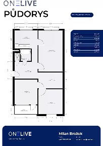 Prodej bytu 3+1 75 m² Žlutická, Plzeň - Bolevec