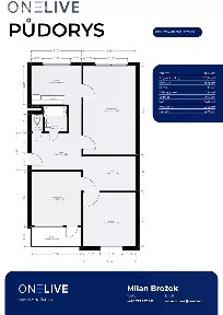 Prodej bytu 3+1 75 m²