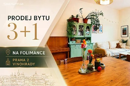 Prodej bytu 3+1 80 m² Na Folimance, Praha - Vinohrady