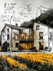Prodej vícegeneračního domu 1234 m², pozemek 5576 m² Loučovice