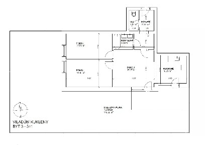 Pronájem bytu 3+1 188 m² Pražská třída, Hradec Králové - Kukleny