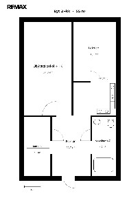 Prodej bytu 2+kk 55 m²
