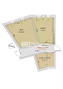 Pronájem bytu 1+1 46 m² Rumburk - Rumburk 1