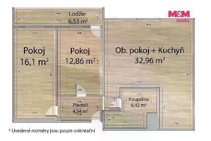 Prodej bytu 3+kk 76 m² Mirovická, Praha - Kobylisy