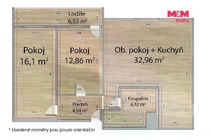 Prodej bytu 3+kk 76 m²