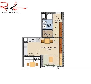 Prodej bytu 1+kk 37 m²