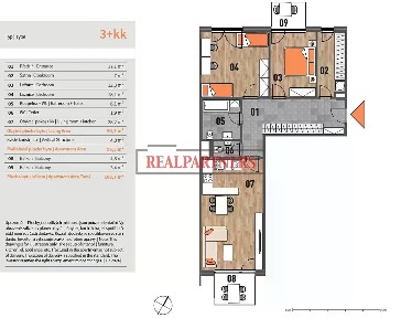 Prodej bytu 3+kk 104 m² Praha - Praha 4