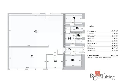 Prodej obchodního prostoru 141 m²