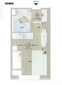 Prodej bytu 1+kk 21 m² třída Tomáše Bati, Zlín