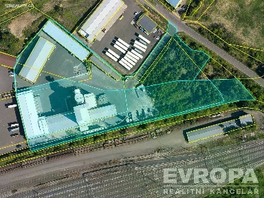 Prodej výrobní haly, prostoru 3460 m²