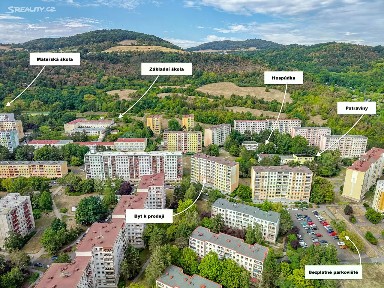 Prodej bytu 3+1 70 m² Anežky České, Ústí nad Labem - Krásné Březno