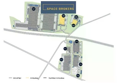 Pronájem skladového prostoru 1641 m²