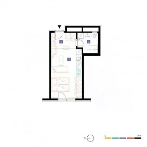 Pronájem bytu 1+kk 26 m² Mukařovského, Praha - Stodůlky
