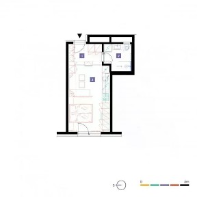 Pronájem bytu 1+kk 31 m²
