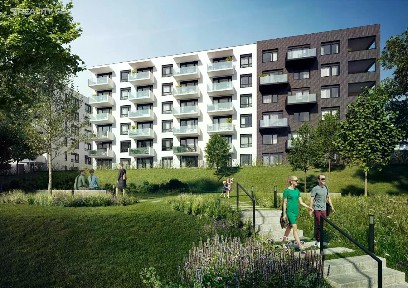 Prodej bytu 2+kk 47 m² náměstí Olgy Scheinpflugové, Praha - Hlubočepy