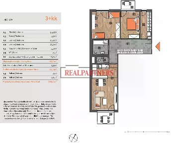 Prodej bytu 3+kk 103 m² Praha - Praha 4