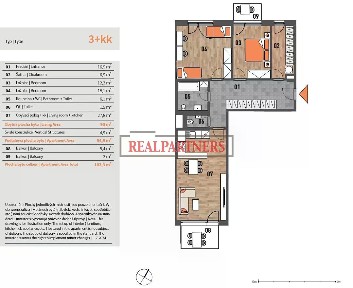 Prodej bytu 3+kk 103 m² Praha - Praha 4