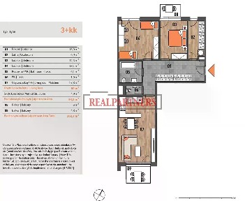 Prodej bytu 3+kk 103 m² Praha - Praha 4