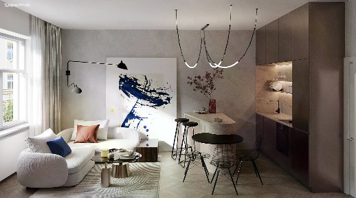 Prodej bytu 2+kk 59 m² Přemyslovská, Praha - Vinohrady