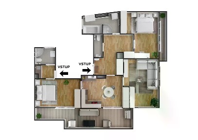 Prodej bytu 4+1 79 m² Marie Steyskalové, Brno - Žabovřesky