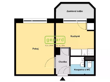 Prodej bytu 1+1 32 m² Švehlova, Šlapanice