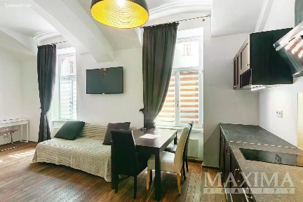 Pronájem bytu 1+kk 37 m² U studánky, Praha - Bubeneč