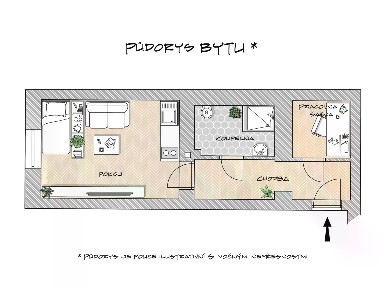 Prodej bytu 1+kk 37 m² Brno