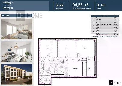 Prodej bytu 5+kk 95 m² Brno - Brno-Bystrc