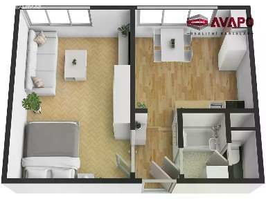Prodej bytu 1+1 36 m²