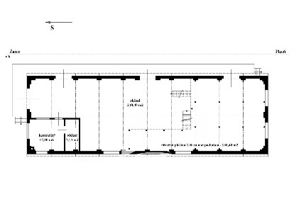 Prodej skladového prostoru 301 m²