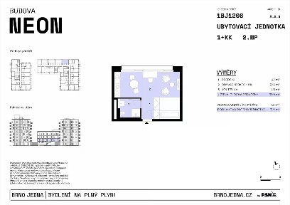 Prodej bytu 1+kk 31 m²