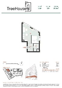 Prodej bytu 1+kk 37 m² Příční, Brno