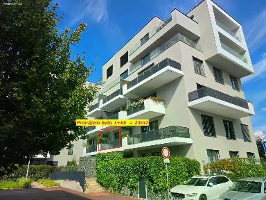 Pronájem bytu 1+kk 23 m² Kloudova, Praha - Jinonice