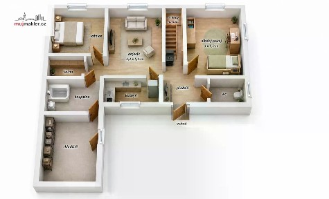 Prodej rodinného domu 75 m², pozemek 498 m² Řípec