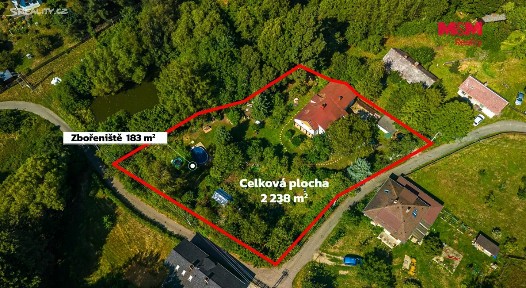 Prodej rodinného domu 280 m², pozemek 2238 m² Jablonné v Podještědí - Lada v Podještědí